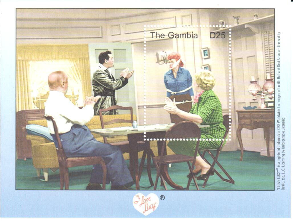 I Love Lucy Cries Wolf Single Stamp Scene | LucyStore.com